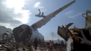 Het vliegtuig uit de pilot-aflevering van Lost